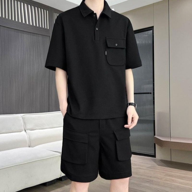 Summer Clothing Sets - Men's Summer Short Sleeve Polo Shirt