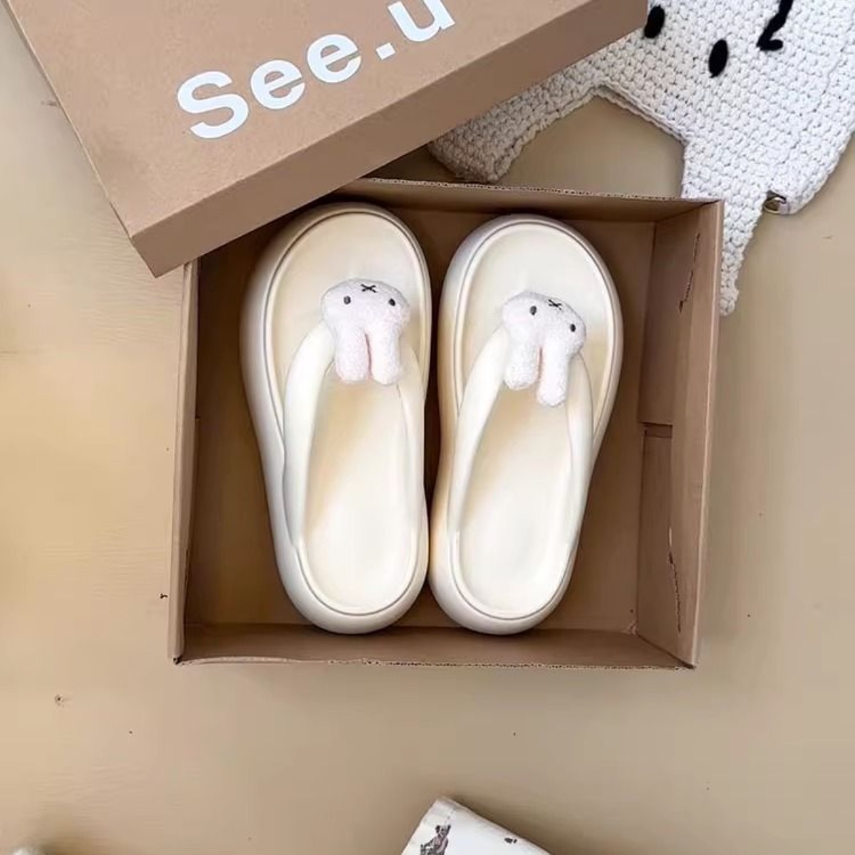 Kawaii Miffy EVA Flip-flops Cu - огляд і ціна Summer Away Clothing