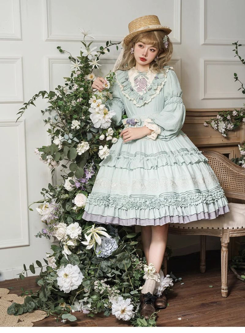 Japanese Cos Kawaii Lolita Dre - огляд і ціна Summer Victorian Clothing