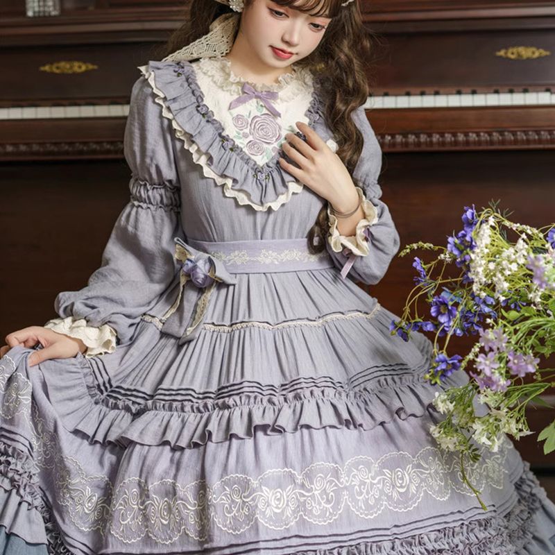 Japanese Cos Kawaii Lolita Dre - огляд і ціна Summer Victorian Clothing