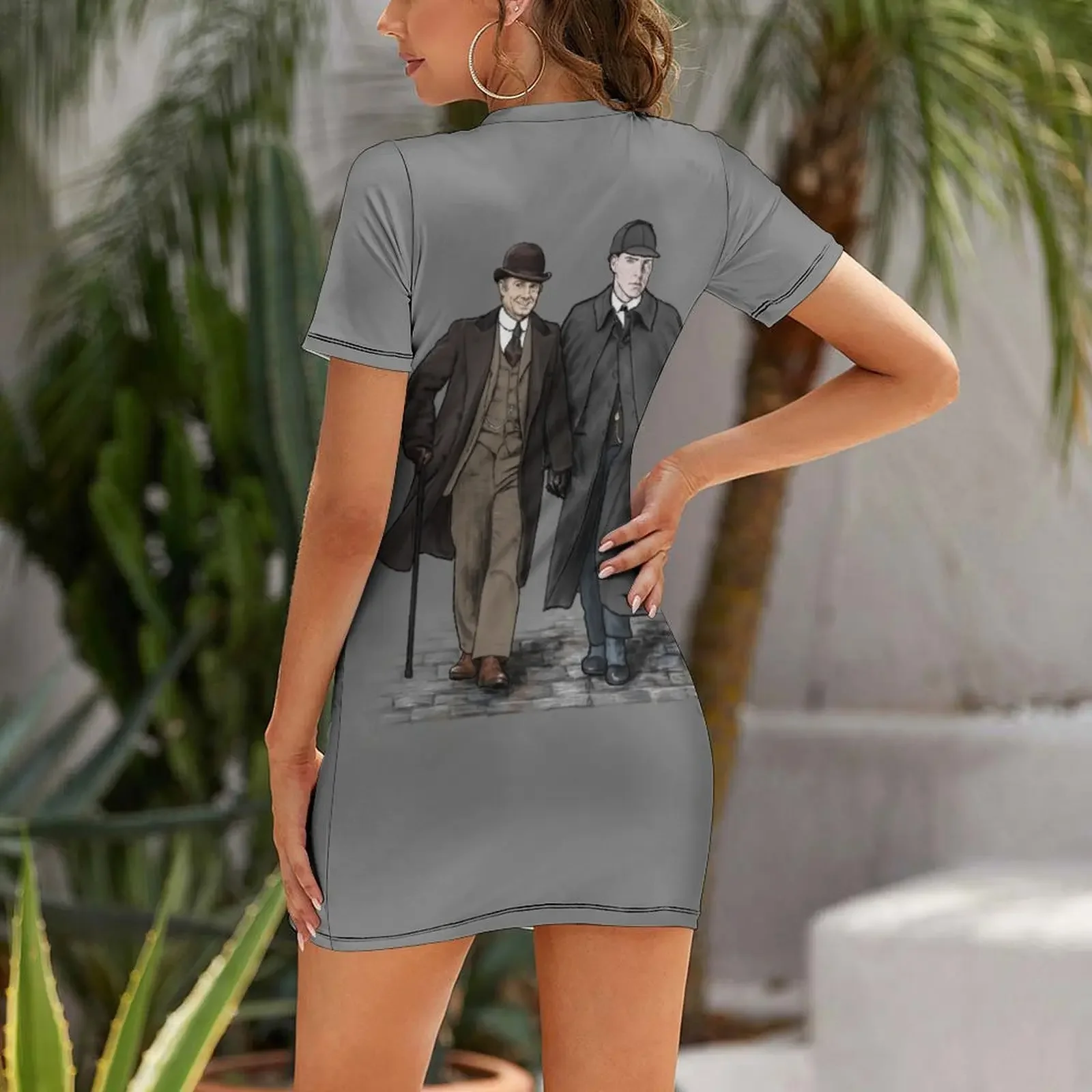 Victorian Johnlock Short-Sleev - огляд і ціна Summer Victorian Clothing
