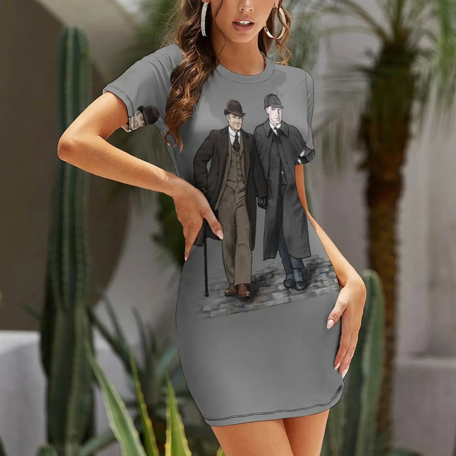 Victorian Johnlock Short-Sleev - огляд і ціна Summer Victorian Clothing