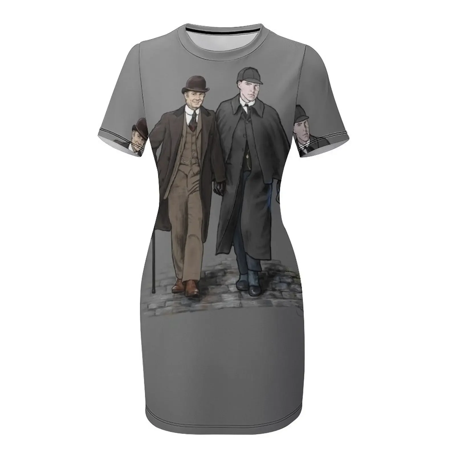 Victorian Johnlock Short-Sleev - огляд і ціна Summer Victorian Clothing