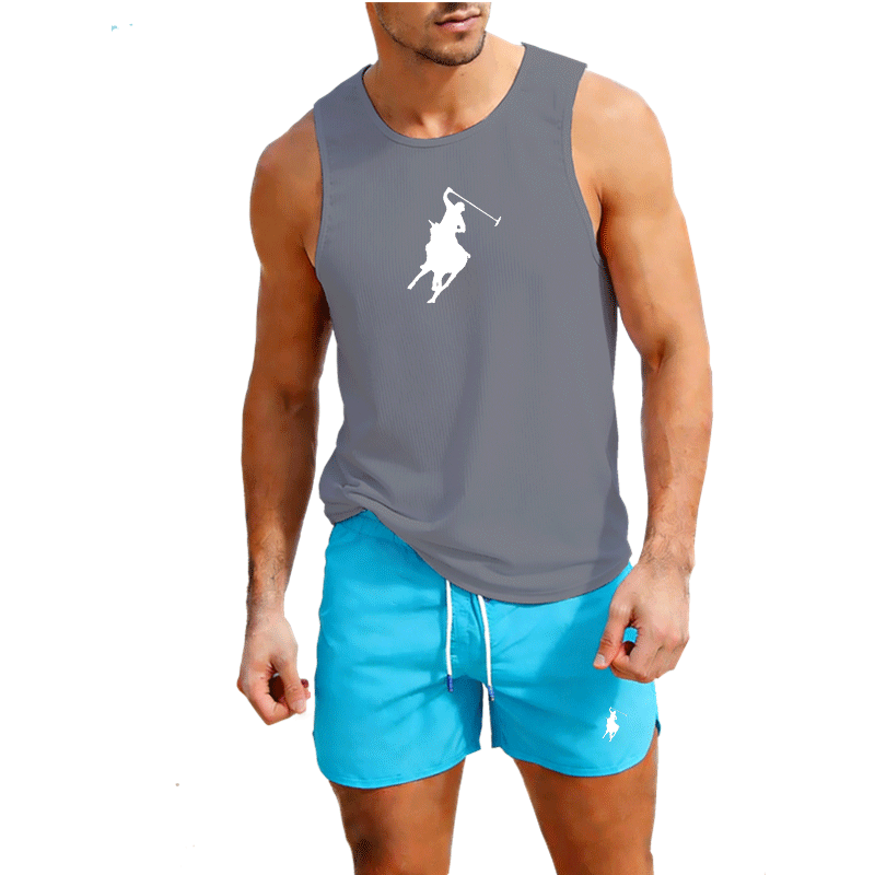 European Men Summer Vest and S - огляд і ціна Summer Clothing Sets