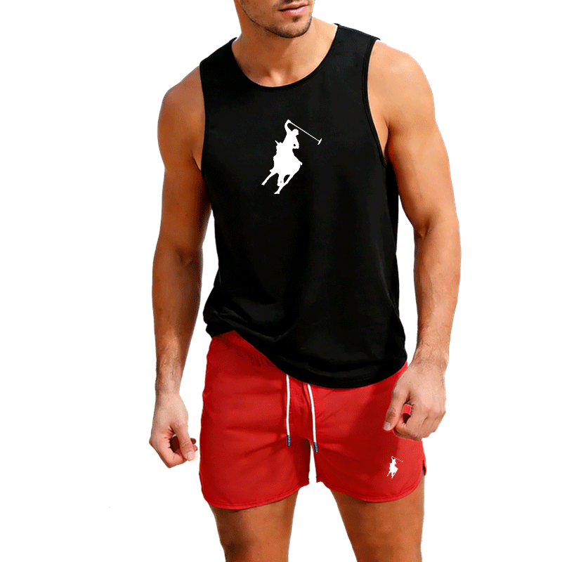 European Men Summer Vest and S - огляд і ціна Summer Clothing Sets