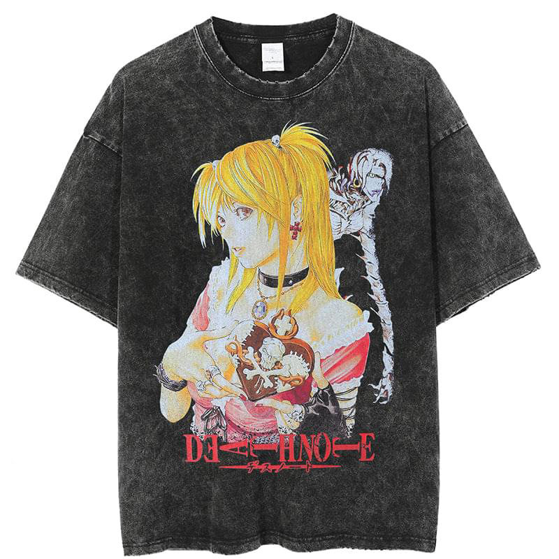 Death Note Misa Amane Rem Retr - огляд і ціна Vintage Summer Clothing Men