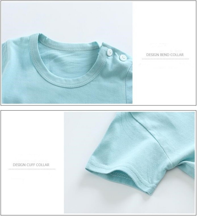 Cotton Tees+Shorts 2-piece Tra - огляд і ціна Summer Clothing Baby Girl