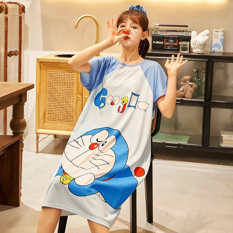 Doraemon cute nightdress for w - огляд і ціна Summer Away Clothing