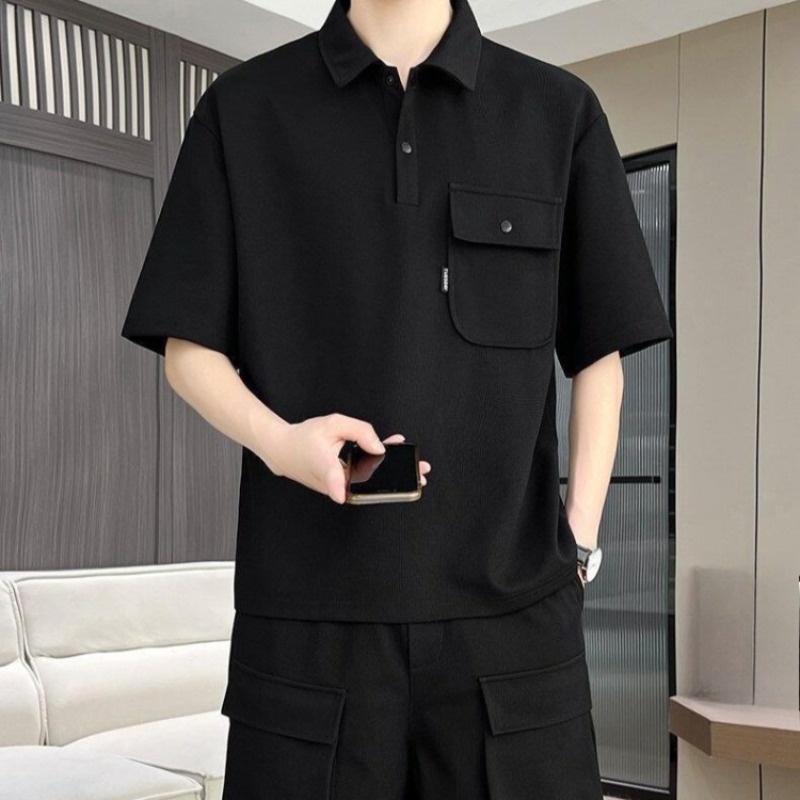 Men's Summer Short Sleeve Polo - огляд і ціна Summer Clothing Sets