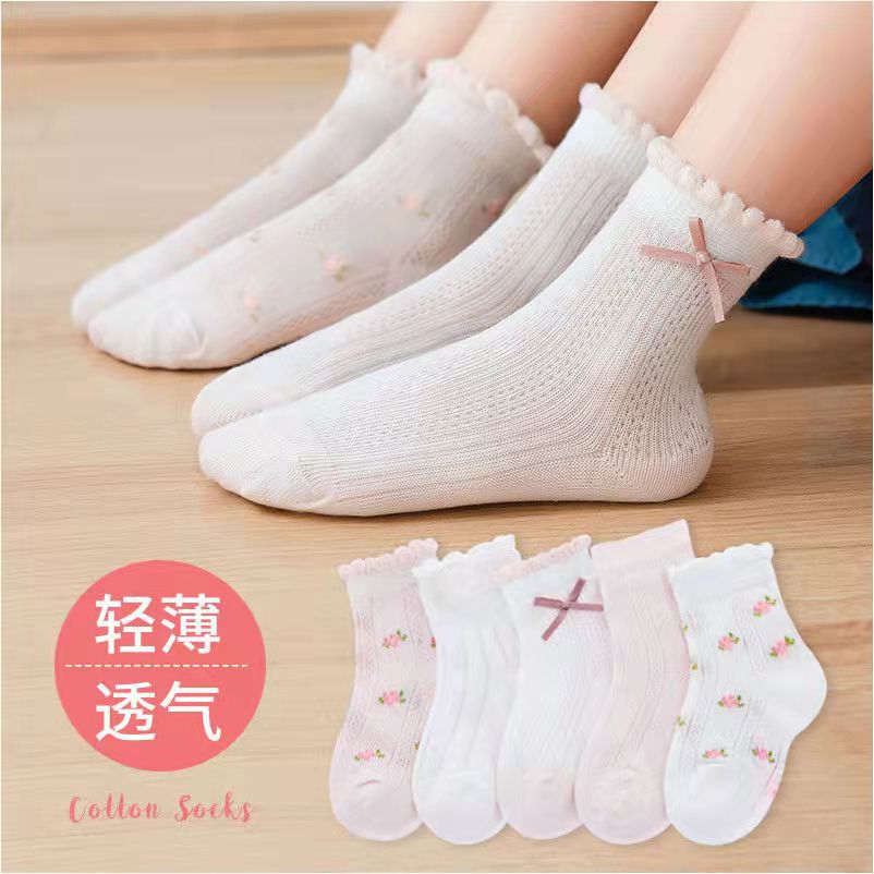Girls Socks Cute Flowers Patte - огляд і ціна Summer Clothing Baby Girl