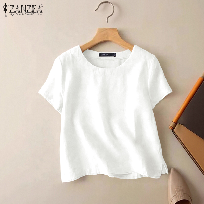 ZANZEA Summer Casual Cotton Bl - огляд і ціна Summer Clothing Wear