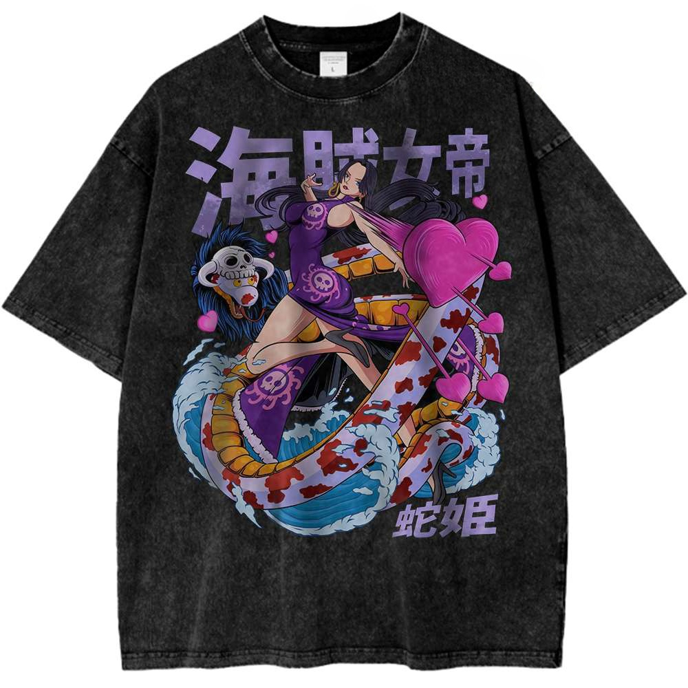 Nico Robin One Piece Anime Tsh - огляд і ціна Vintage Summer Clothing Men