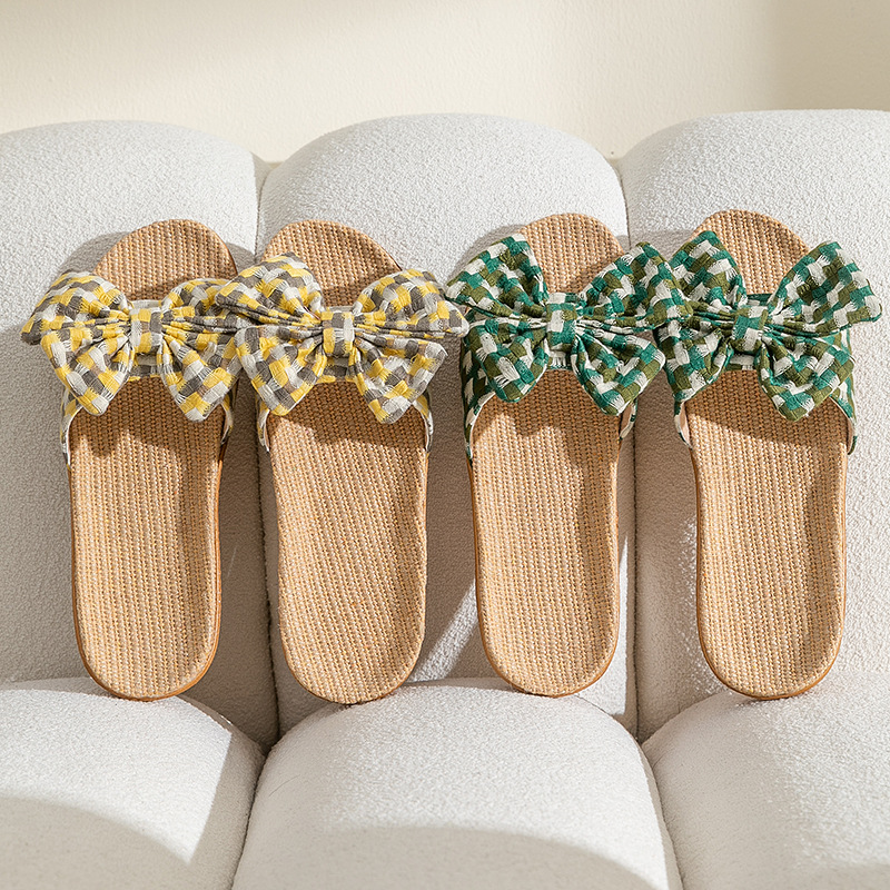 New linen fabric slippers for  - огляд і ціна Summer Cloth