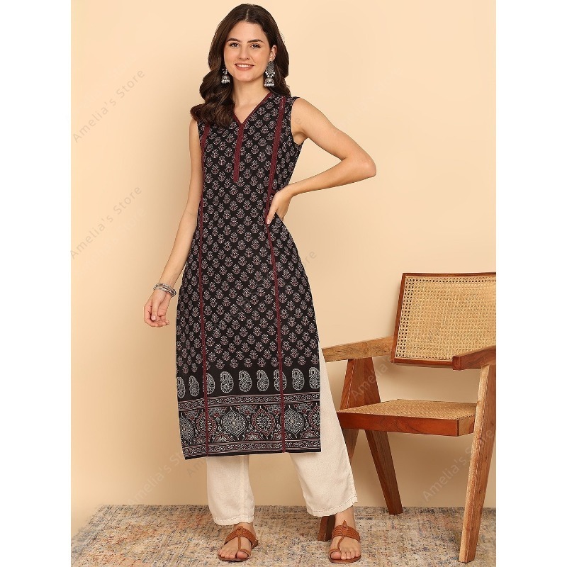 Indian Ethnic Style Women's Bl - огляд і ціна Summer Clothing Pakistan