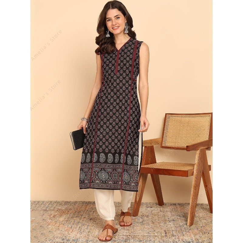 Indian Ethnic Style Women's Bl - огляд і ціна Summer Clothing Pakistan