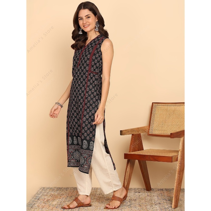 Indian Ethnic Style Women's Bl - огляд і ціна Summer Clothing Pakistan