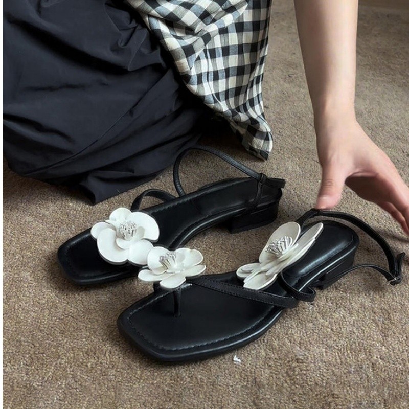 Wonen  Flower Clip Toe High Sa - огляд і ціна Summer Clothing Sale Women