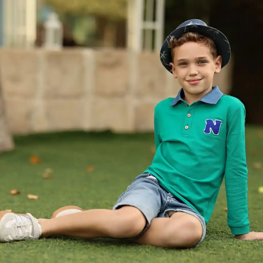2026 Mali's SS Green Polo Coll - огляд і ціна Summer Clothing Baby Girl