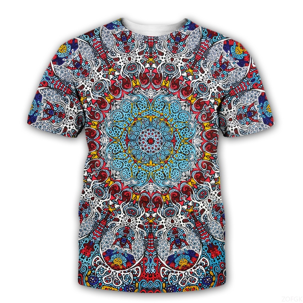 New Mysterious Symbols Trippy  - огляд і ціна Summer Clothing Cheap
