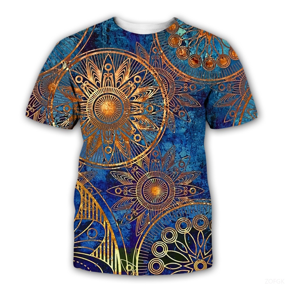 New Mysterious Symbols Trippy  - огляд і ціна Summer Clothing Cheap