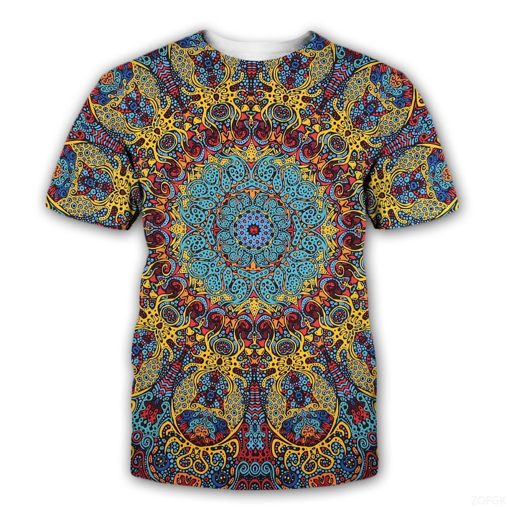 New Mysterious Symbols Trippy  - огляд і ціна Summer Clothing Cheap