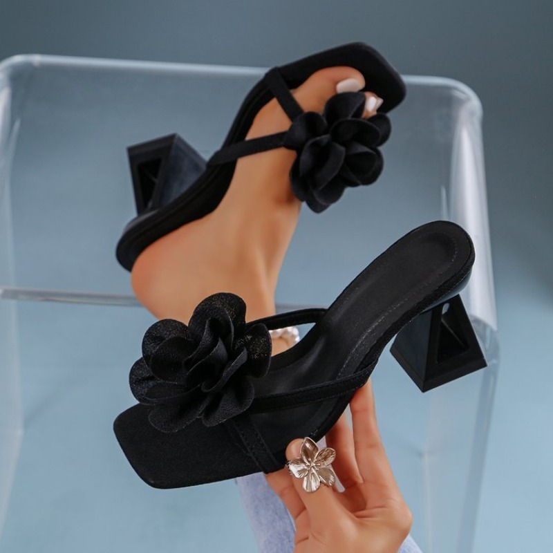 Womens 3D Flower Decor Sandals - огляд і ціна Summer Clothing Petite