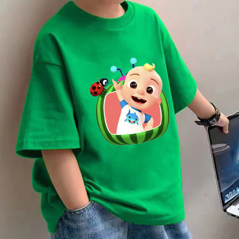 Cocomelons Baby T-Shirts Anime - огляд і ціна Summer Clothing Baby Girl