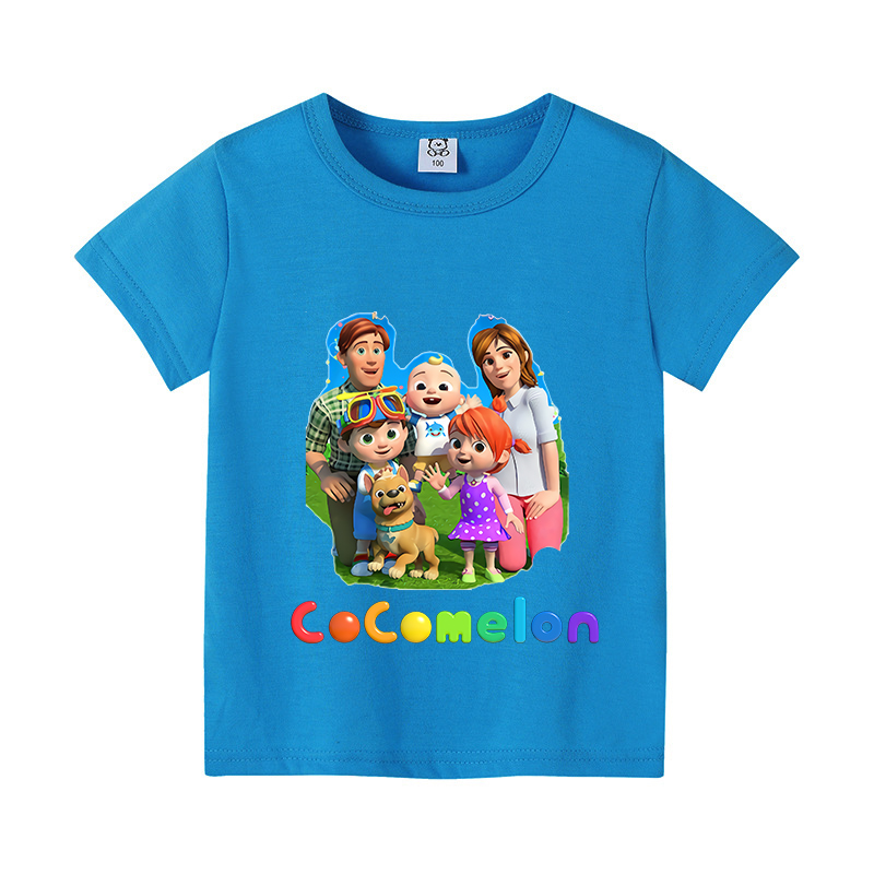Cocomelons Baby T-Shirts Anime - огляд і ціна Summer Clothing Baby Girl