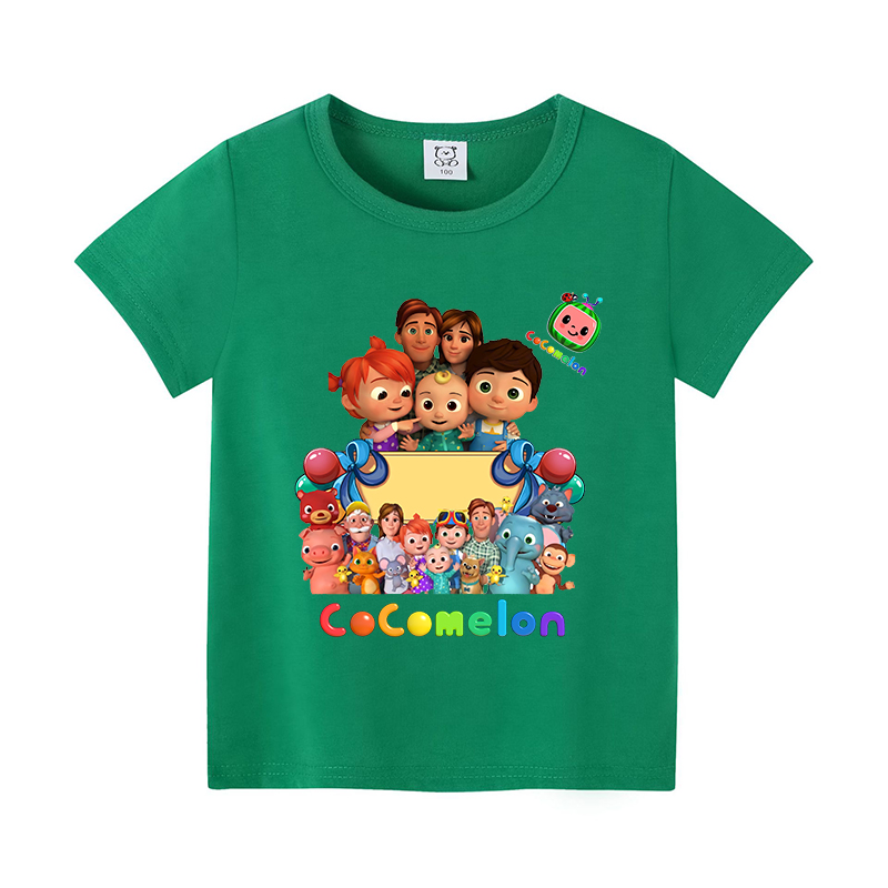Cocomelons Baby T-Shirts Anime - огляд і ціна Summer Clothing Baby Girl