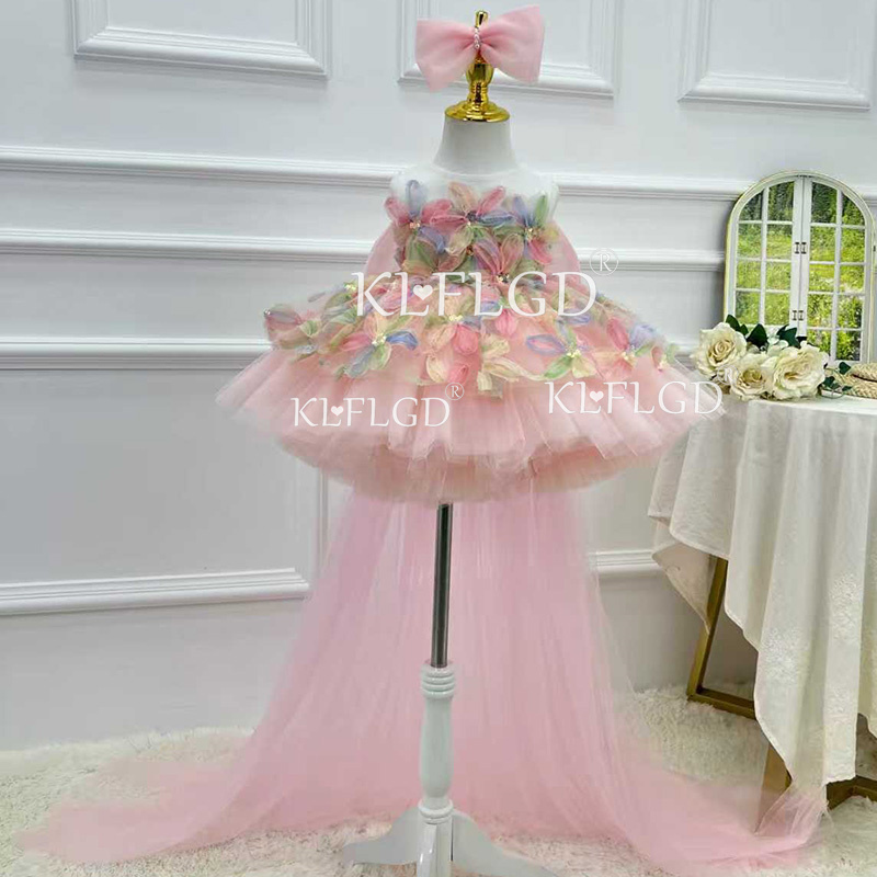 KLFLGD Elegant Turquoise Flowe - огляд і ціна Summer Clothing Baby Girl