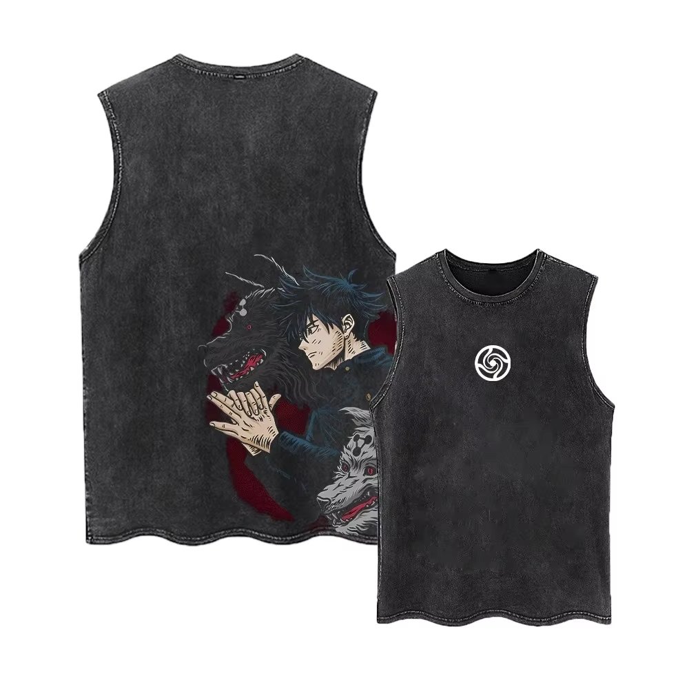 2026 Jujutsu Kaisen Summer Gym - огляд і ціна Vintage Summer Clothing Men